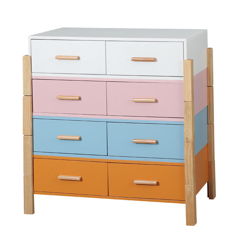 Colorful Free Combination Cabinet Dresser Storge Cabinet