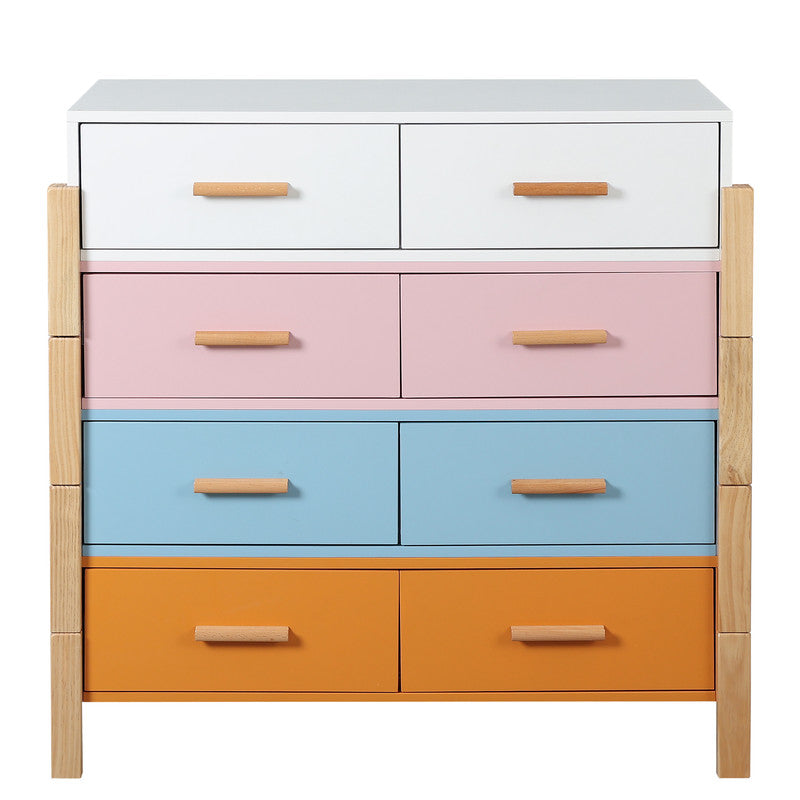 Colorful Free Combination Cabinet Dresser Storge Cabinet