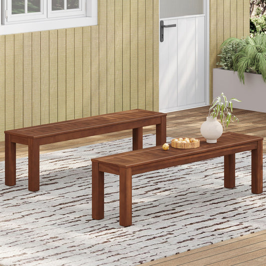 [Ship to Canada Only] Manila 61.75'' Bench (Set of 2)
