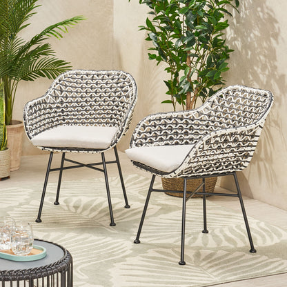 Set of 2 Herier Woven Chair