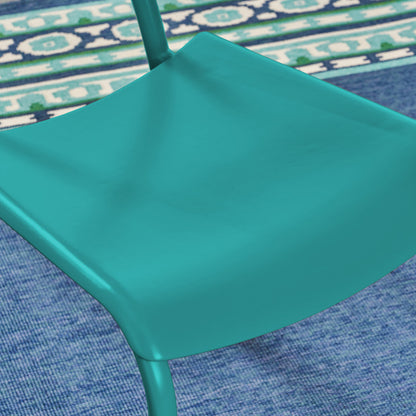 Outdoor Bistro Set Two Chairs and One Table