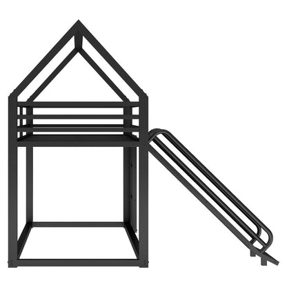 Bunk Bed with Ladder and Slide