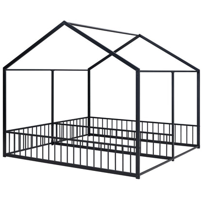 Metal Twin Size Platform Beds Two Shared Beds