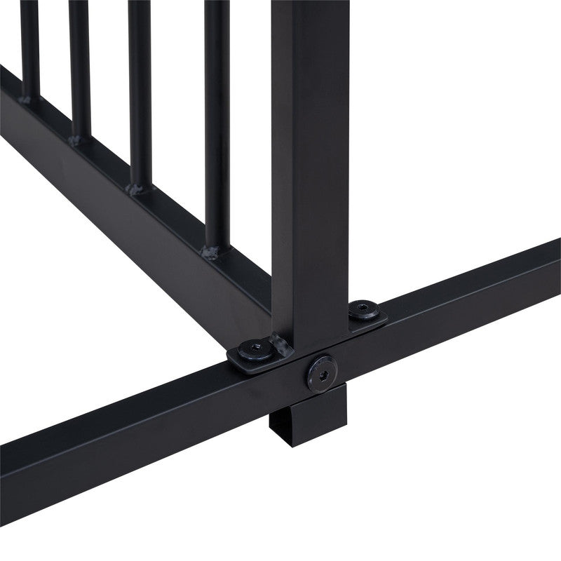 Metal Twin Size Platform Beds Two Shared Beds
