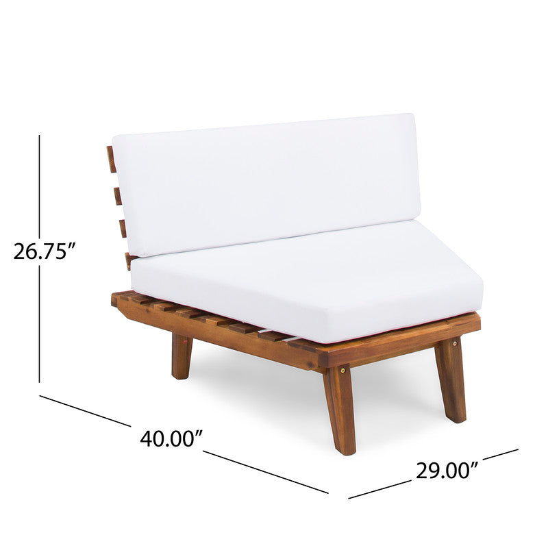[Ship to Canada Only] Hillcrest V Shaped 4-Piece Sofa Set