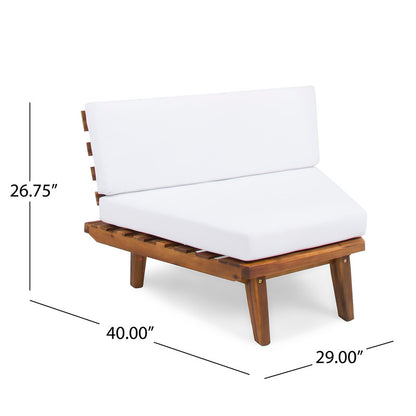 [Ship to Canada Only] Hillcrest V Shaped 4-Piece Sofa Set