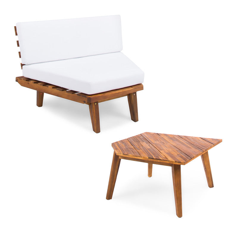 [Ship to Canada Only] Hillcrest V Shaped 4-Piece Sofa Set