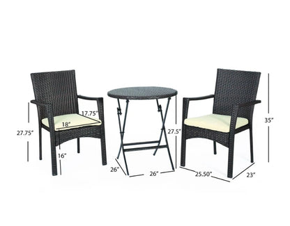 [Ship to Canada Only] Elba Bistro Set 3pcs