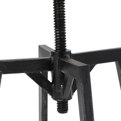 [Ship to Canada Only] Metal Chair with Wooden Seat