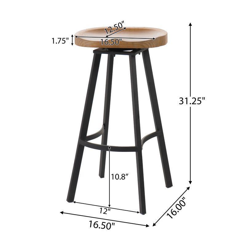 [Ship to Canada Only] Swivel Barstool (Set of 2)