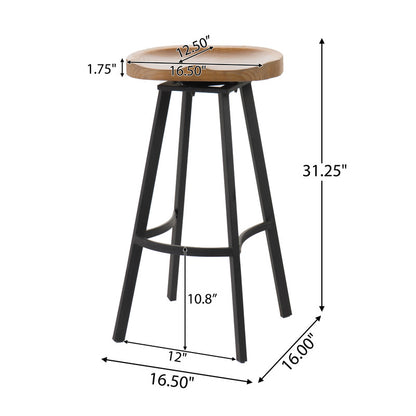 [Ship to Canada Only] Swivel Barstool (Set of 2)