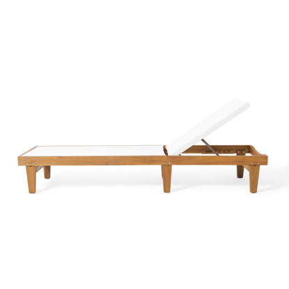 Sumland Chaise Lounge - White Mesh