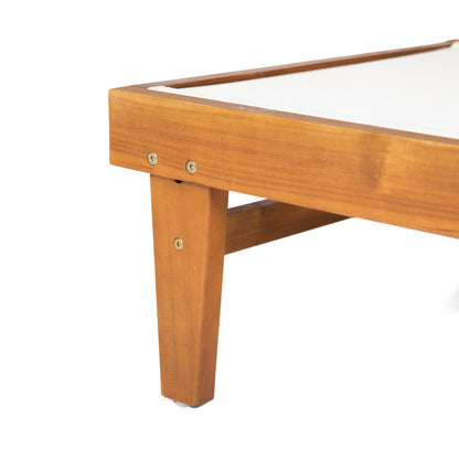 Sumland Chaise Lounge - White Mesh