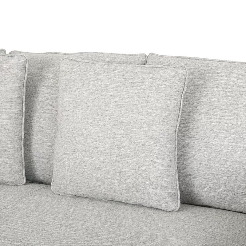 [Ship to Canada Only] Stylish and Comfortable Gray Fabric 2-Seater Sofa