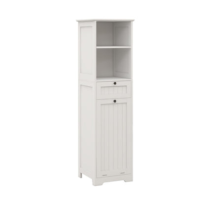 Tilt-Out Laundry Sorter Cabinet