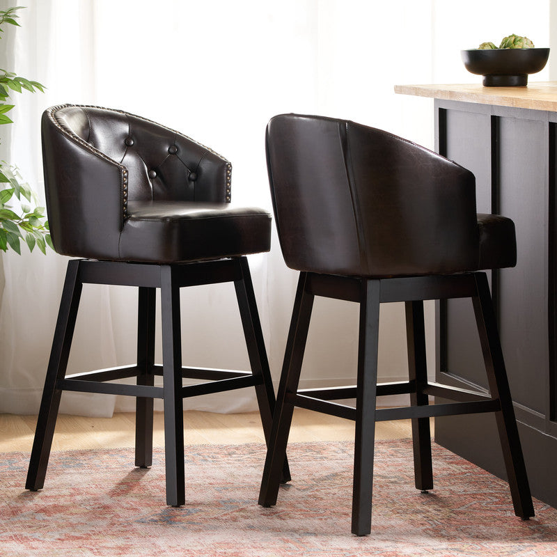 [Ship to Canada Only] Ogden Swivel Barstool (Set of 2)