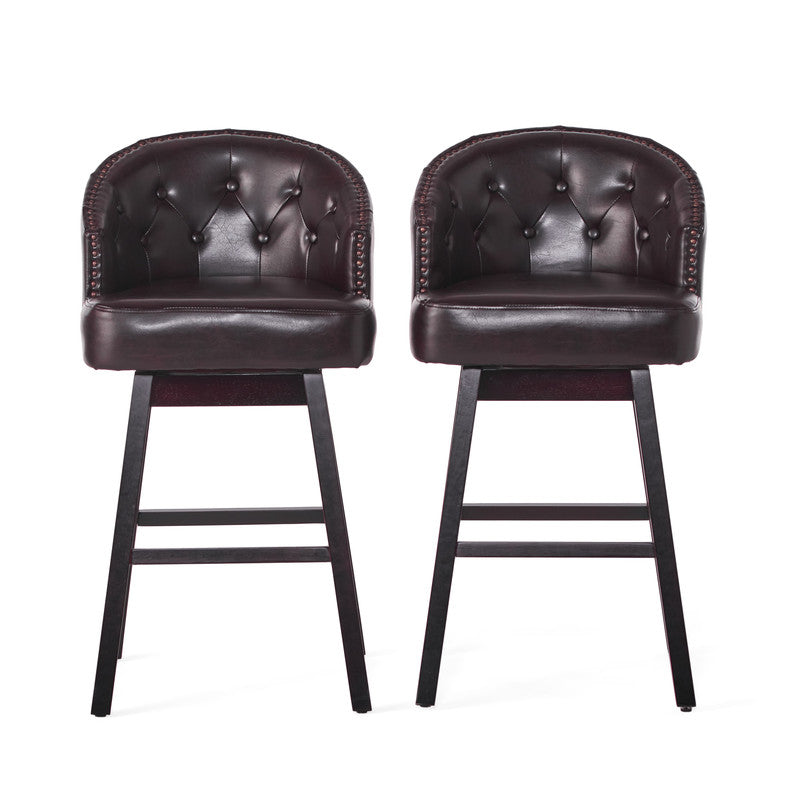 [Ship to Canada Only] Ogden Swivel Barstool (Set of 2)