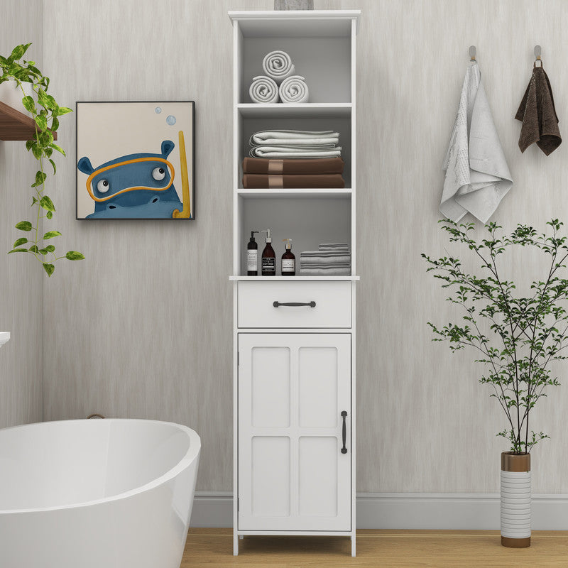 Floor Standing Cabinet with 1 Door and 1 Drawer
