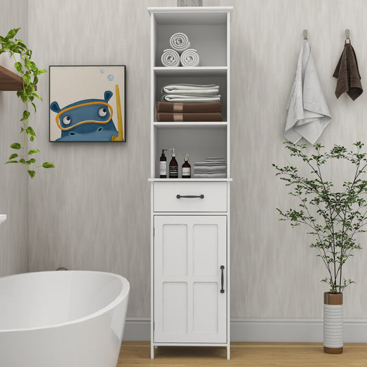 Floor Standing Cabinet with 1 Door and 1 Drawer