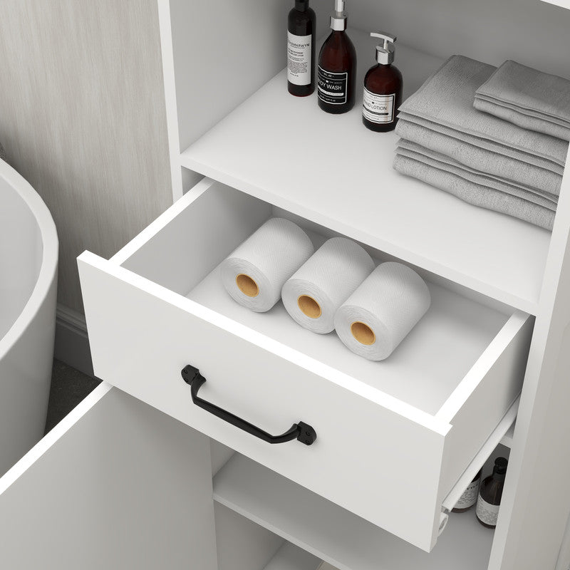 Floor Standing Cabinet with 1 Door and 1 Drawer