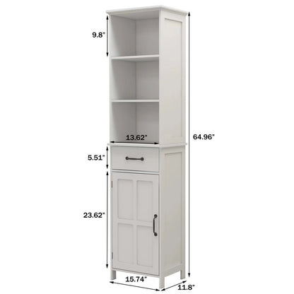 Floor Standing Cabinet with 1 Door and 1 Drawer