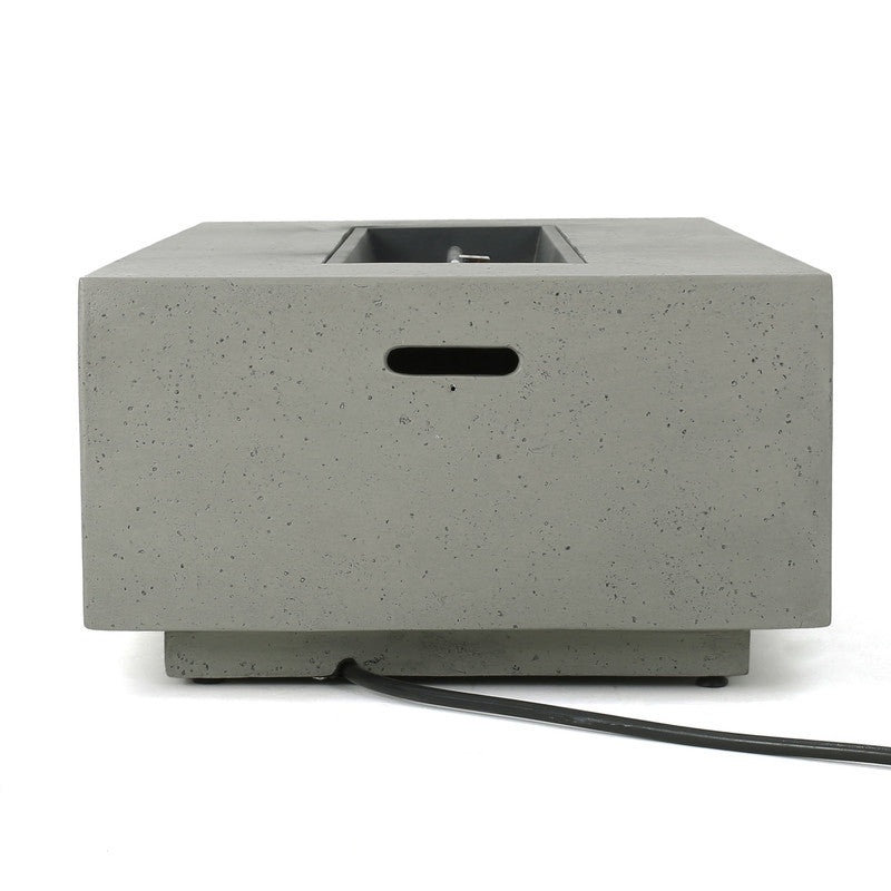 [Ship to Canada Only] 50000 BTU Rectangle Mgo Fire Table Tank Outside