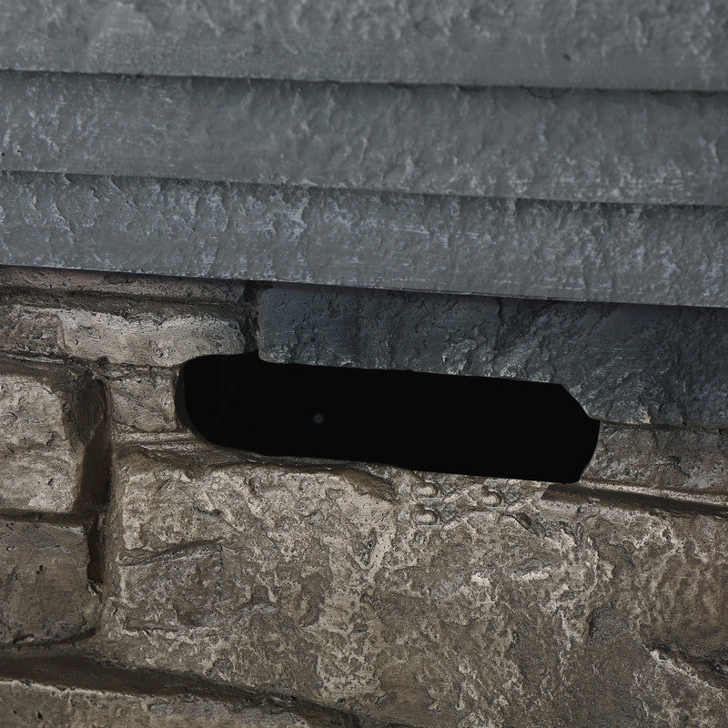 [Ship to Canada Only] 32'' Stone Square Mgo Fire Pit - 40000 BTU