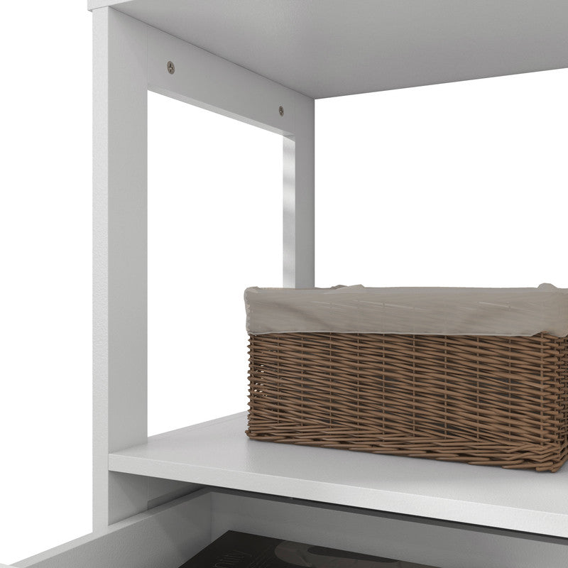 Bathroom Floor Cabinet, Bathroom Storage Cabinet with Doors and Drawer