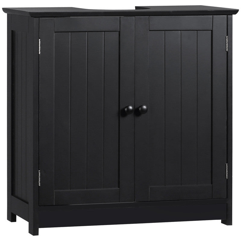 Bathroom Washbasin Cabinet with 2 Doors and Shelf, Pedestal Sink Bathroom Vanity Cabinet