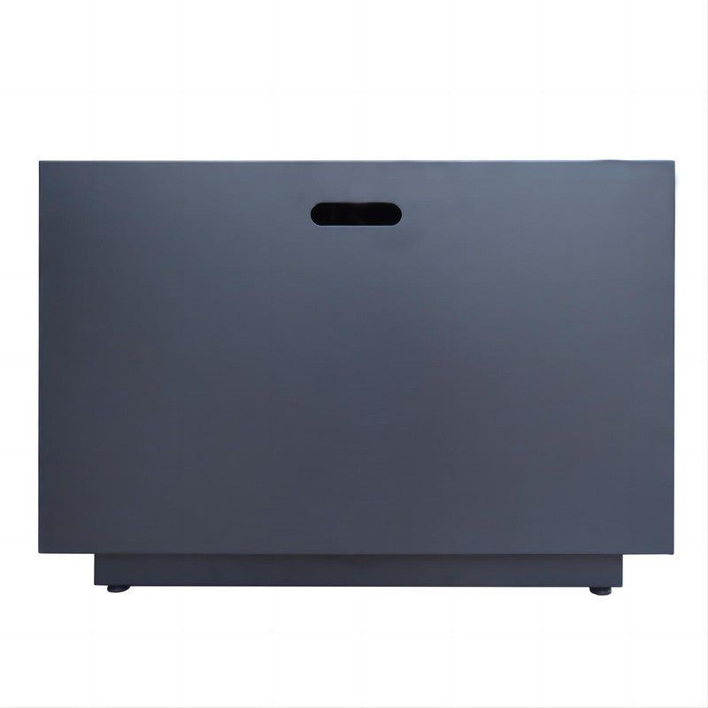 [Ship to Canada only] Outdoor Patio Propane Fire Pit Square Iron Gas-burning Fire Pit - 50000 BTU