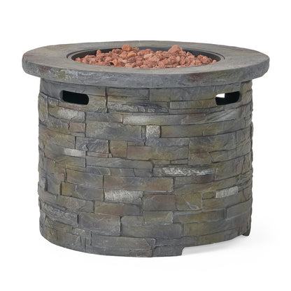 [Ship to Canada Only] 35'' 40000 BTU Firepit - Round