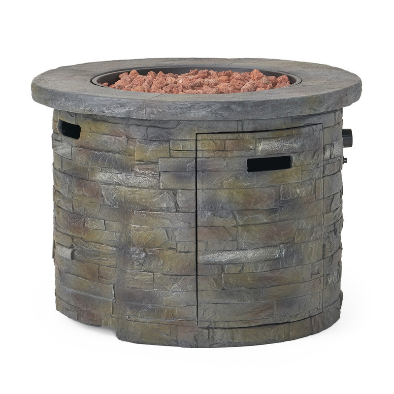 [Ship to Canada Only] 35'' 40000 BTU Firepit - Round