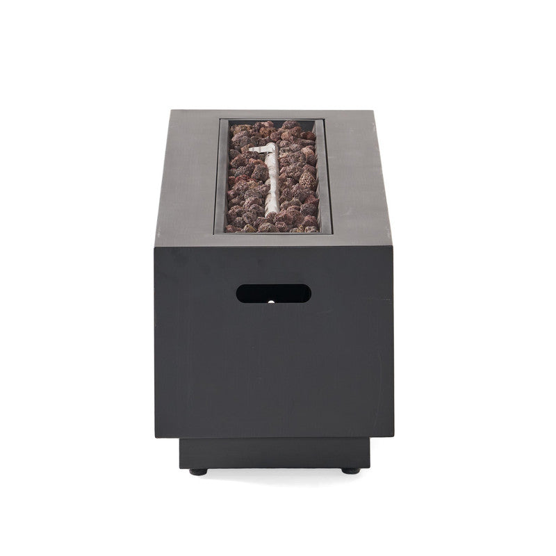 [Ship to Canada Only] Rectangular Iron Fire Pit 50000 BTU