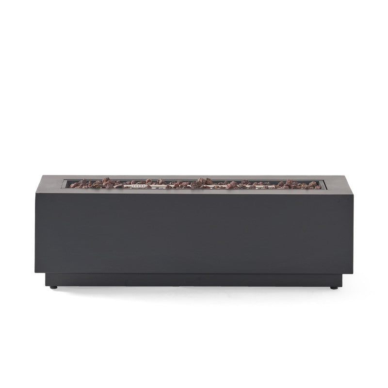 [Ship to Canada Only] Rectangular Iron Fire Pit 50000 BTU