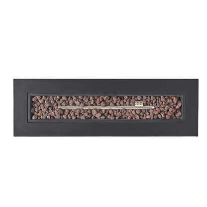 [Ship to Canada Only] Rectangular Iron Fire Pit 50000 BTU