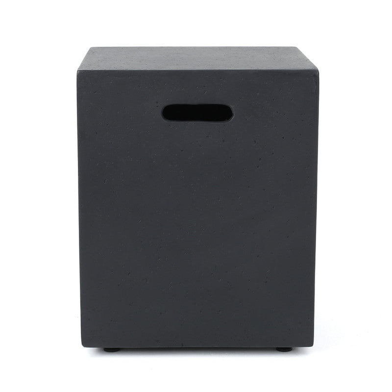 [Ship to Canada Only] 50000 BTU Outdoor Square Mgo Propane Fire Pit Table with Tank Holder