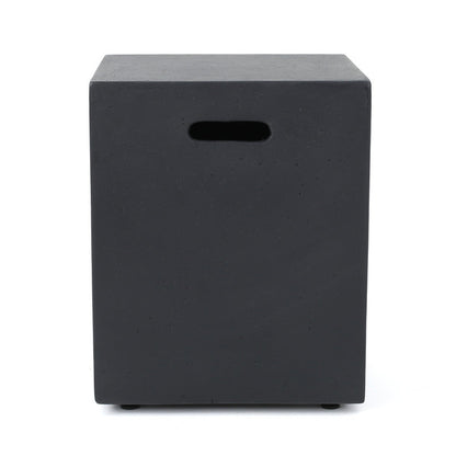 [Ship to Canada Only] 50000 BTU Outdoor Square Mgo Propane Fire Pit Table with Tank Holder