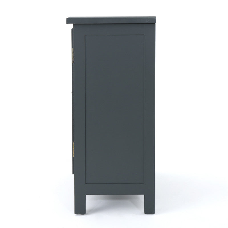 [Ship to Canada Only] Firwood Mirror Finished Double Door Cabinet