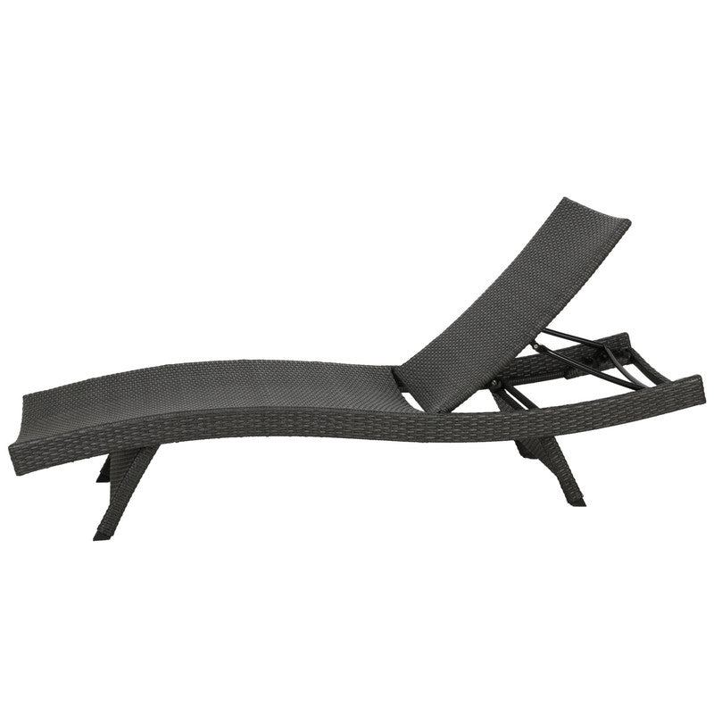 [Ship to Canada Only] Salem Wicker Chaise Lounge (Set of 2)