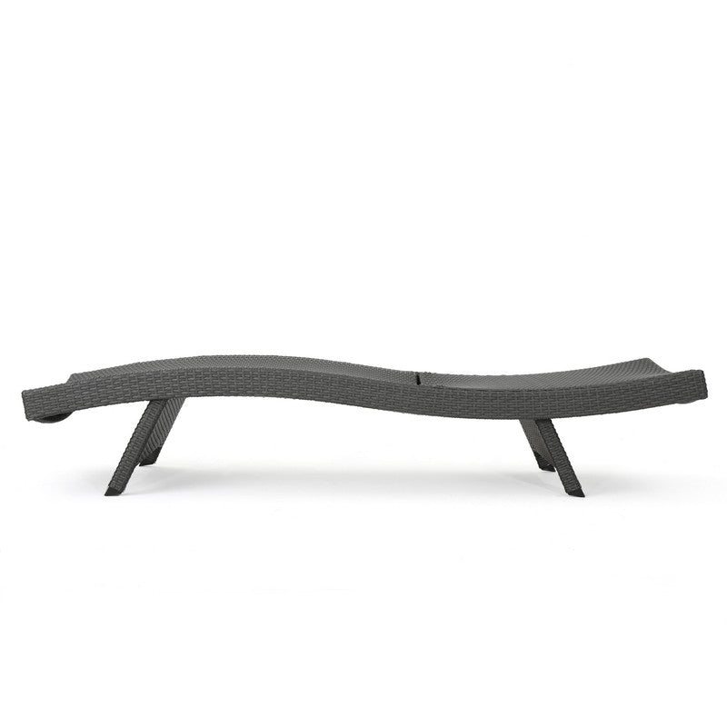 [Ship to Canada Only] Salem Wicker Chaise Lounge (Set of 2)