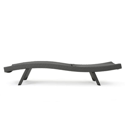 [Ship to Canada Only] Salem Wicker Chaise Lounge (Set of 2)