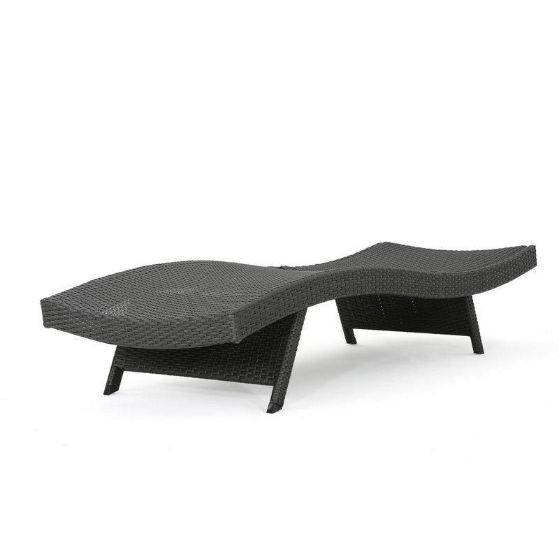 [Ship to Canada Only] Salem Wicker Chaise Lounge (Set of 2)