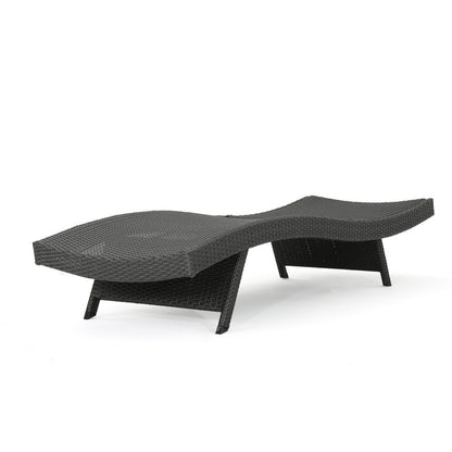 [Ship to Canada Only] Salem Wicker Chaise Lounge (Set of 2)