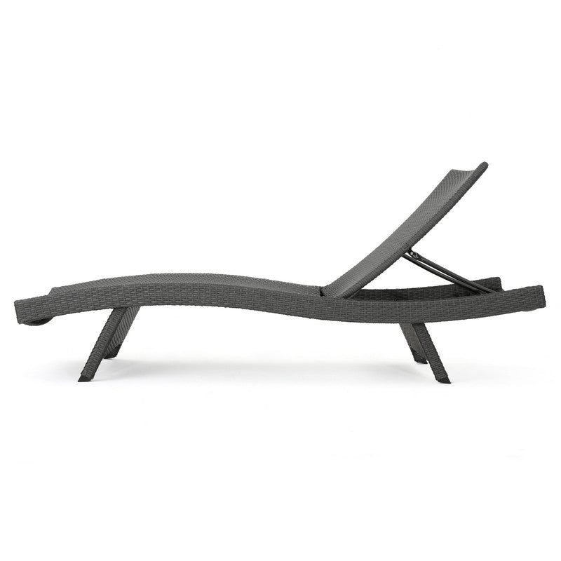 [Ship to Canada Only] Salem Wicker Chaise Lounge (Set of 2)