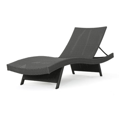 [Ship to Canada Only] Salem Wicker Chaise Lounge (Set of 2)