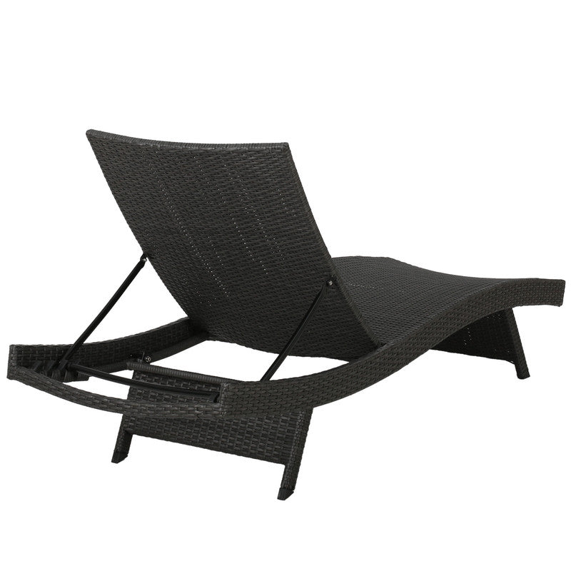 [Ship to Canada Only] Salem Wicker Chaise Lounge (Set of 2)