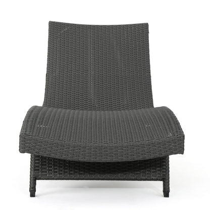 [Ship to Canada Only] Salem Wicker Chaise Lounge (Set of 2)